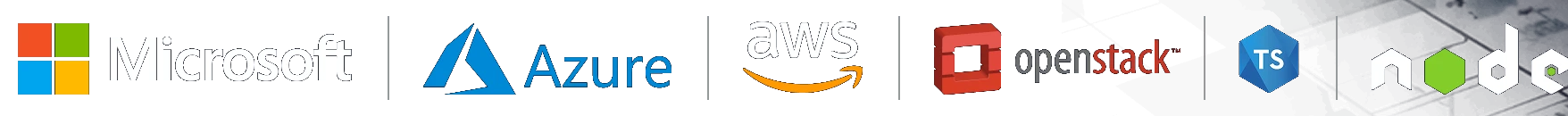 Microsoft, Azure, AWS, OpenStack, TypeScript, and Node.js