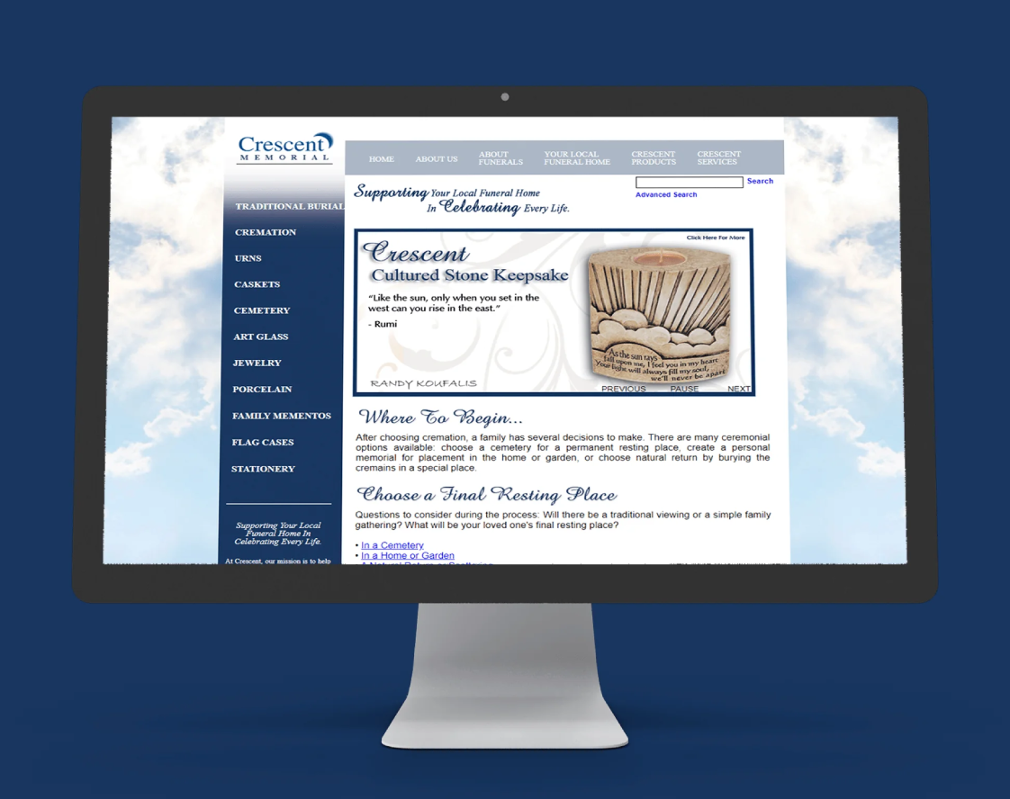 Crescent Memorial Honors lives with Sigma Solve Solution